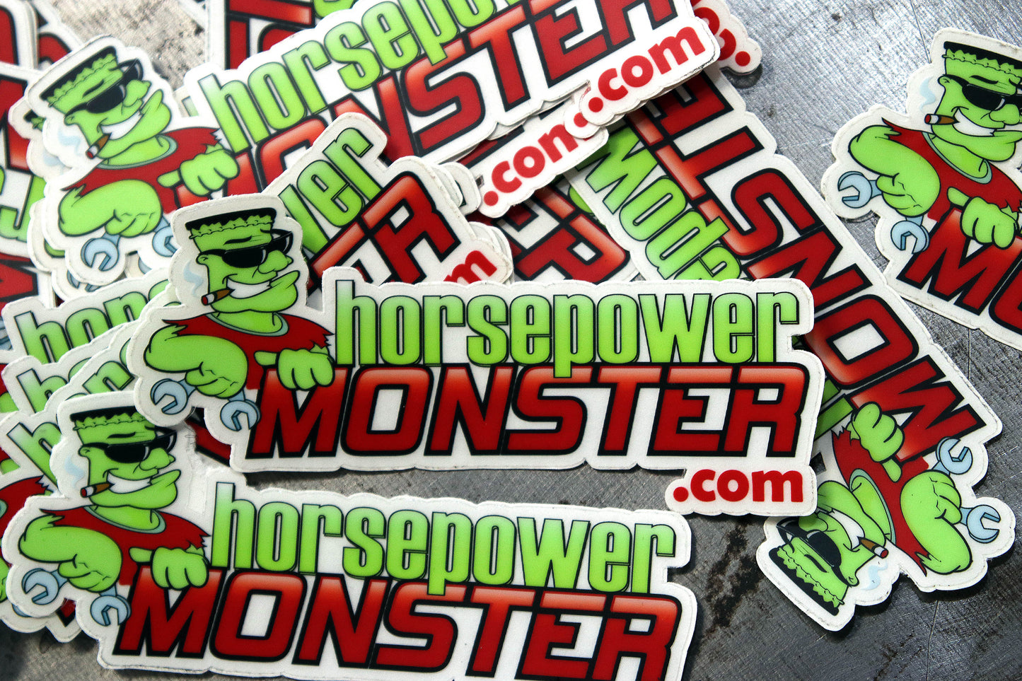 Horsepower Monster Decal